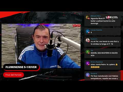 Fluminense vs RIVER | EN VIVO| Fecha 3 - Copa Libertadores. Relata Lito Costa Febre