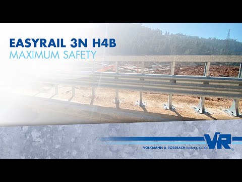 EasyRail 3n Plus OS 0.75 ist ein doppelseitiges H4b-System für Brücken und andere Bauwerke.