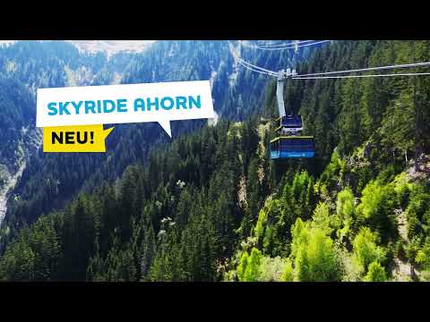 NEU: SkyRide Ahorn I Mayrhofner Bergbahnen