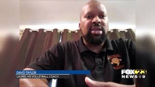 Laurel H.S. volleyball team prepares for season, postponed by two weeks