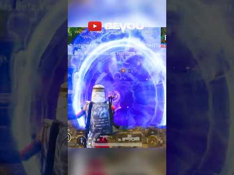 Sevou Trick 36 - Smoke Through Magic Portal 🔥 #sevou #levinho #pubgm #pubgmobile #bgmi