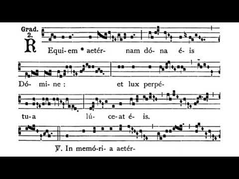 Gregorian Chant - Julian D. Jankowski -  Mass for the Dead - Gradual