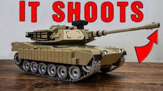 This RC Tank SHOOTS And SMOKES! Supdex M1A2 RC Tank