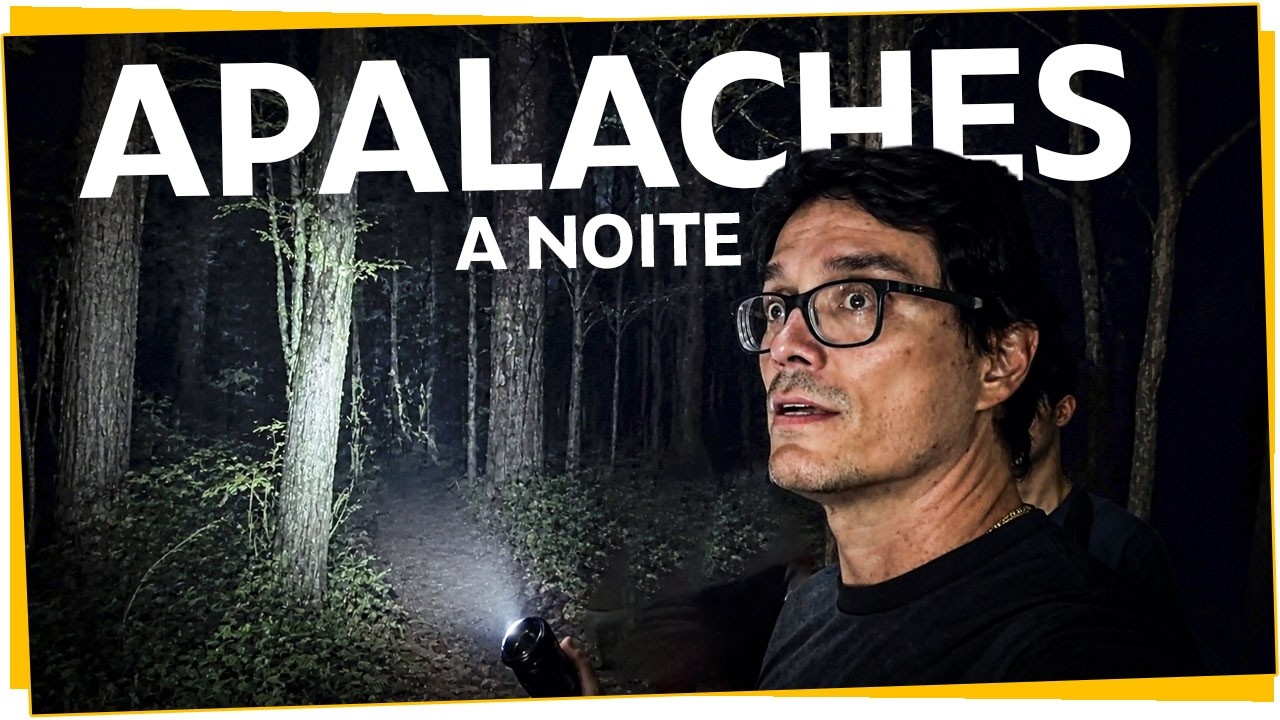 ASSUSTADOR! ENTREI NA FLORESTA A NOITE AQUI NOS MONTES APALACHES