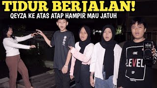 Download lagu In the middle of the night, QEYZA slept while walking to the roof of the house. mp3