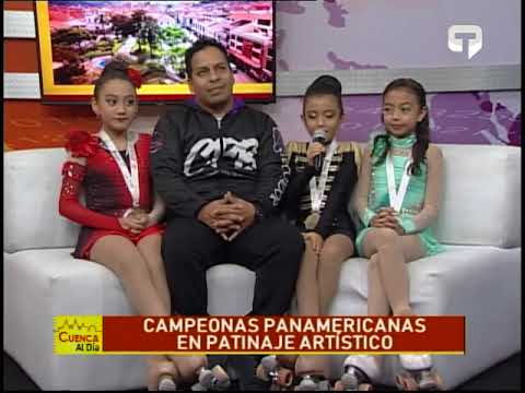 Campeonas Panamericanas en patinaje artístico