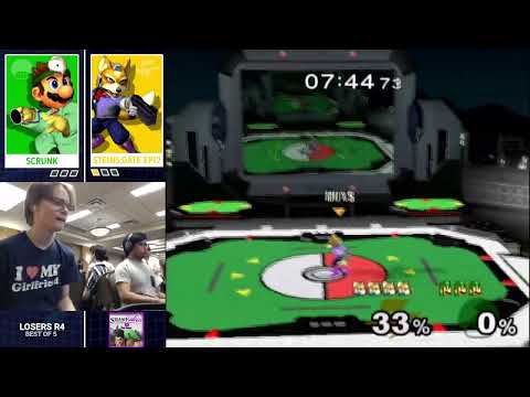 Muxedo (Sheik, Fox) vs. scrunk (Doc) - Losers Rd 4 - Smashkatoon 69