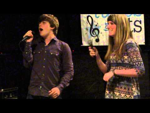 C Squared (Connor Blackley and Cortnie Frazier) singing a cover of 