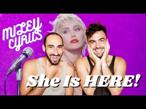 SHE IS HERE!!! MILEY CYRUS MIDNIGHT SKY music video REACTION! Gay Couple reacting to Miley Cyrus