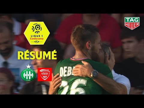 Nîmes Olympique - AS Saint-Etienne (0-1) - Summary - (NIMES - ASSE) / 2019-20