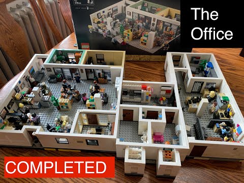 I Completed The Office Lego Set
