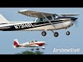 10 Hours of Airplanes! EAA AirVenture Oshkosh Arrivals/Departures Mega-Compilation 2023