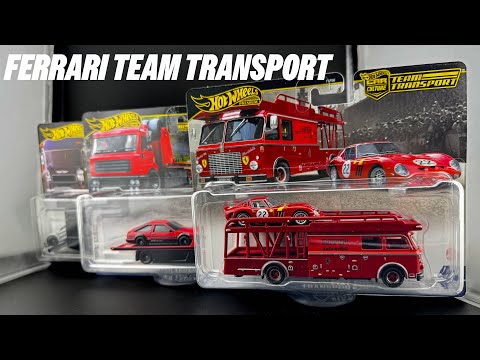 Ferrari FIRST LOOK: The BEST Hot Wheels Team Transport Set Yet?