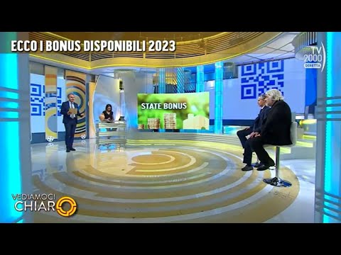 Vediamoci Chiaro (TV2000) 9 giugno 2023 - Ecco i bonus 2023 disponibili