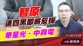 智原連四黑即將反彈，華星光、中興電！｜台股攻略｜劉烱德 (圖)