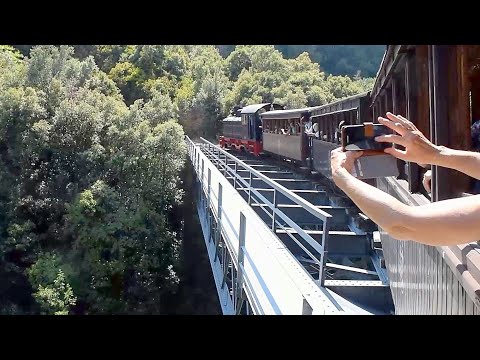 Pelion Mountain Train - Passenger Views  (04.09.2021) - [395]