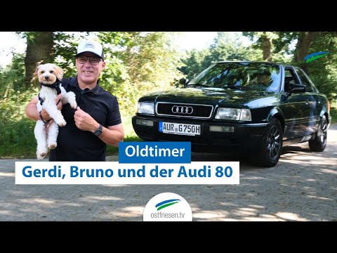 Vintage cars in East Frisia | Gerdi and his Audi 80