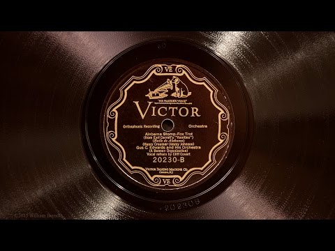 Alabama Stomp • Gus C. Edwards and His Orchestra (Victrola Credenza)