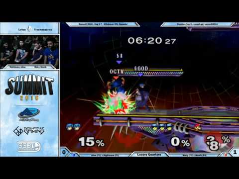 Summit 2016   Melee 2v2   Losers Quarters   EMG n0ne + Nightmare vs Moky + Monib