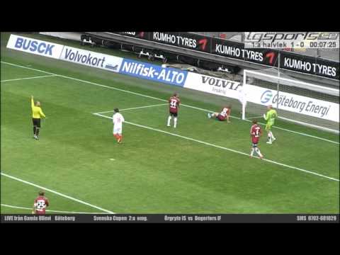 Örgryte IS vs Degerfors IF  Sv.Cupen 3 - 0   120819