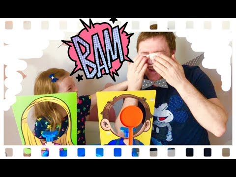 Wacky Face - Pie face game / Забавная игра со сливками