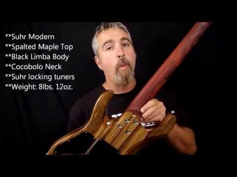 Suhr Modern Spalted Maple with Morgan AC20 Deluxe