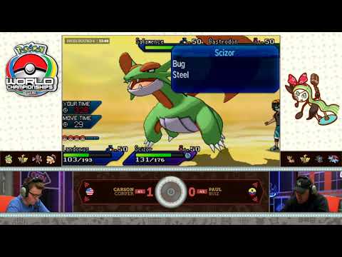 2018 Pokemon World Championships VGC Masters Day 2 - Swiss R6 - Carson Confer vs Paul Ruiz