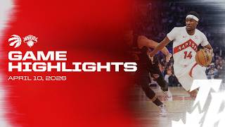 Raptors at Knicks Game Highlights | April 10, 2026