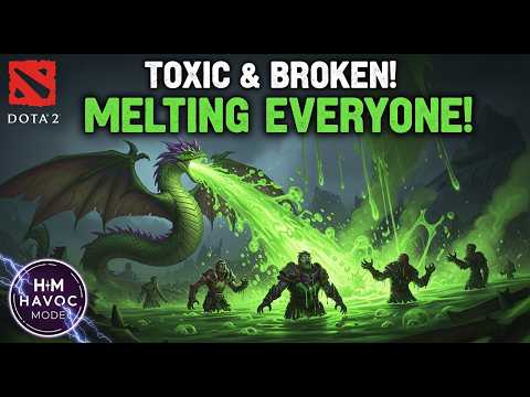 ☠️ THE MOST TOXIC HERO IN DOTA 2! MELTING TANKS IN SECONDS WITH VIPER! #Dota2 #Viper #HavocMode