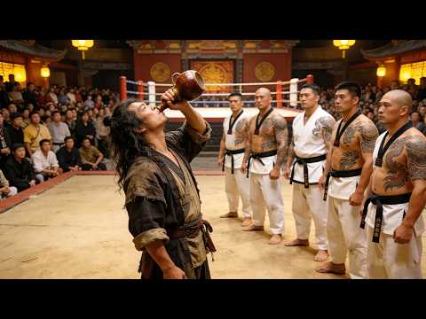 日本忍者追殺醉酒小夥，殊不知醉酒小夥身手不凡，一手醉拳秒殺全場！Kung Fu | 功夫 | 動作片 |