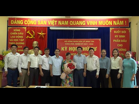 HĐND xã Minh Tân tổ chức kỳ họp thứ 4 kiện toàn chức danh Chủ tịch UBND xã