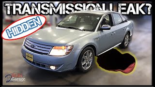 HIDDEN Transmission LEAK | Ford Taurus Diagnose & Repair