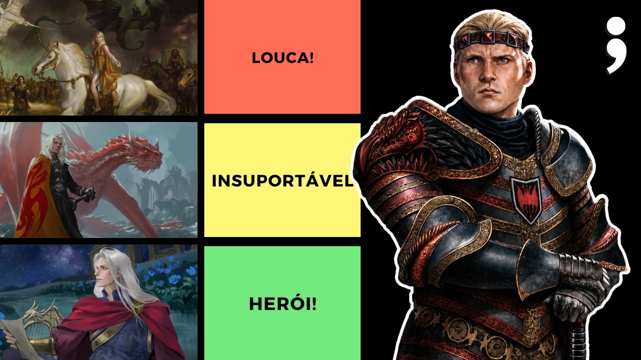 Rankeando TODOS OS MEMBROS DA CASA TARGARYEN em Game of Thrones!