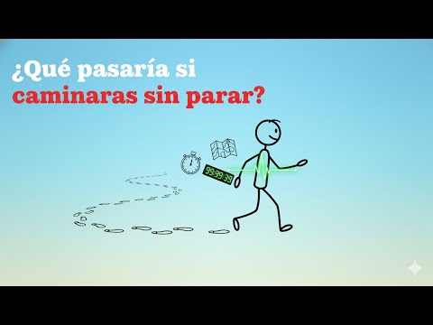 👉 ¿Qué pasaría si caminaras sin parar? 🚶‍♂️ | El límite oculto del cuerpo humano