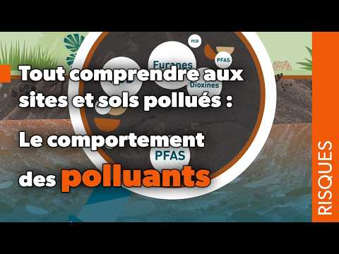 BRGM - Tout comprendre aux sites et sols pollués : comment les polluants se comportent-ils dans le sol ?