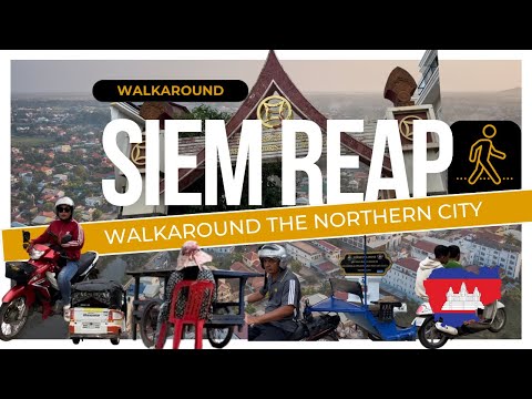 [4K] 🇰🇭  | Walk Around Northern Siem Reap 🇰🇭 | October 2024 #walks #siemreap