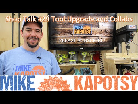 Shop Talk #29 - Band saw Mobile Base, Collaborations, and Stickers!
