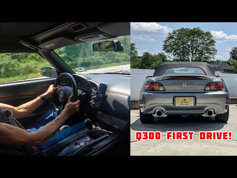 S2000 Invidia Q300 Exhaust First Drive Interior Sound Review & Impressions