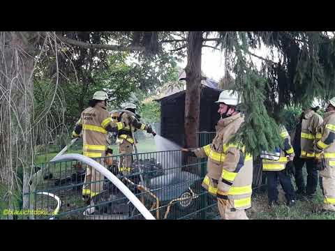 2020 07 12 Aachen Brennt Holzstapel