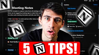 - Introduction to Notion Tips & Tricks - 5 SECRET Notion Hacks You Didn’t Know