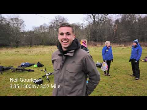 The team from Sweat Elite called in at XC training with Giffnock North AC on Boxing Day 2021