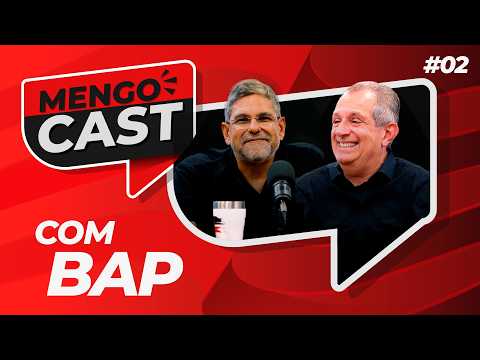 LUIZ EDUARDO BAPTISTA, AKA BAP, ON THE MENGOCAST #2 PROGRAM ON FLAMENGO TV
