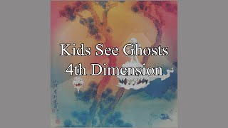 【和訳】4th Dimension - Kids See Ghosts（Kanye West, Kid Cudi）