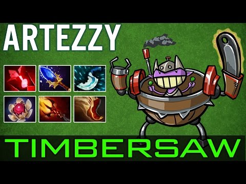 Dota 2 - Arteezy Great Game Timbersaw