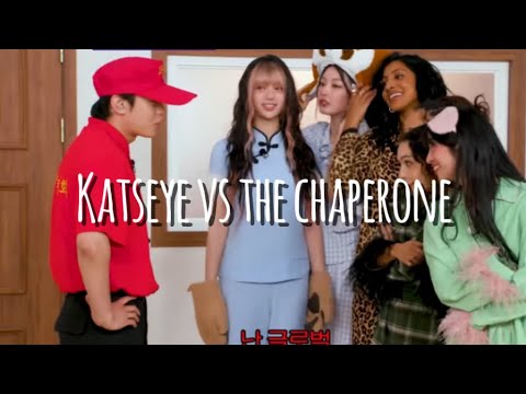 Katseye vs the chaperone for 6 minutes and 7 seconds / katseye funny moments 
