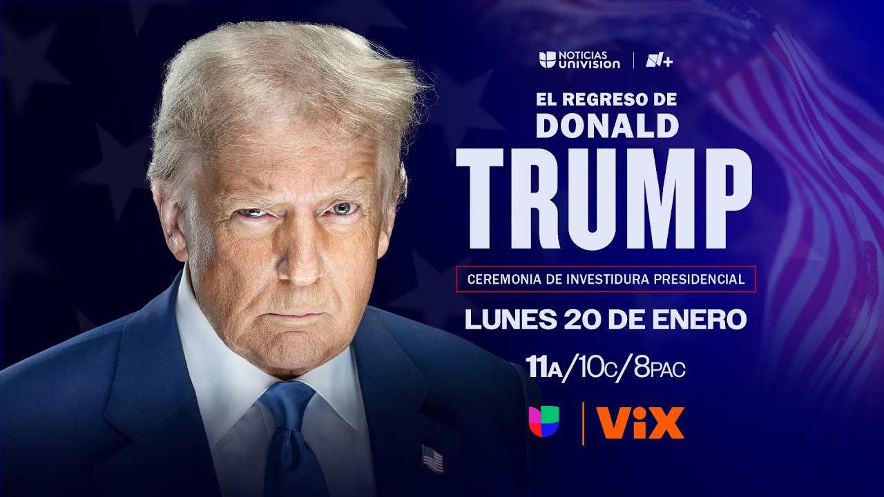 En vivo: Toma de posesión de Donald Trump en Washington DC