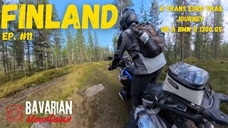 [FINLAND]  Adventure motorcycle travel on a BMW R 1300 GS, Heading south through Finland again.