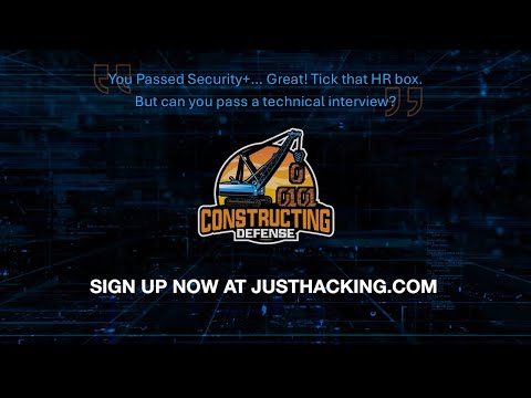 Constructing Defense 2025 is THE hands-on cyber range to launch your technical cybersecurity career!