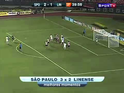 São Paulo 3 x 2 Linense - 6° Rodada Campeonato Paulista 2011