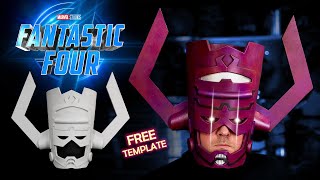 How to Make a Galactus Cosplay Helmet - Free Foam Template Fantastic Four Cosplay